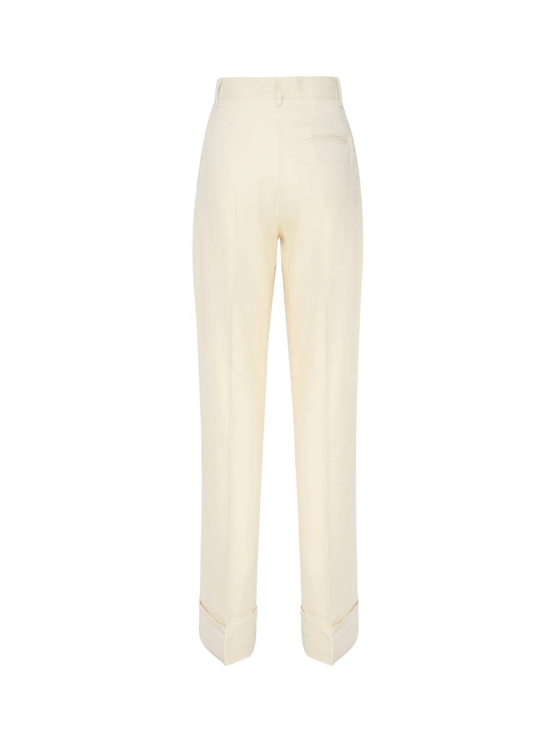 Pantaloni Nathalie in misto lino TM150407A TNL009PALE YELLOW THE ANDAMANE 