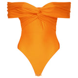 Costume body Kendall summer TM150713A TJP062ORANGE THE ANDAMANE 