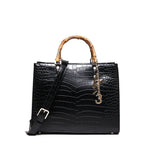 Borsa Perla con manici in bambù 73BS64202C PERLANERO V° 73 