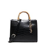 Borsa Perla con manici in bambù 73BS64202C PERLANERO V° 73 