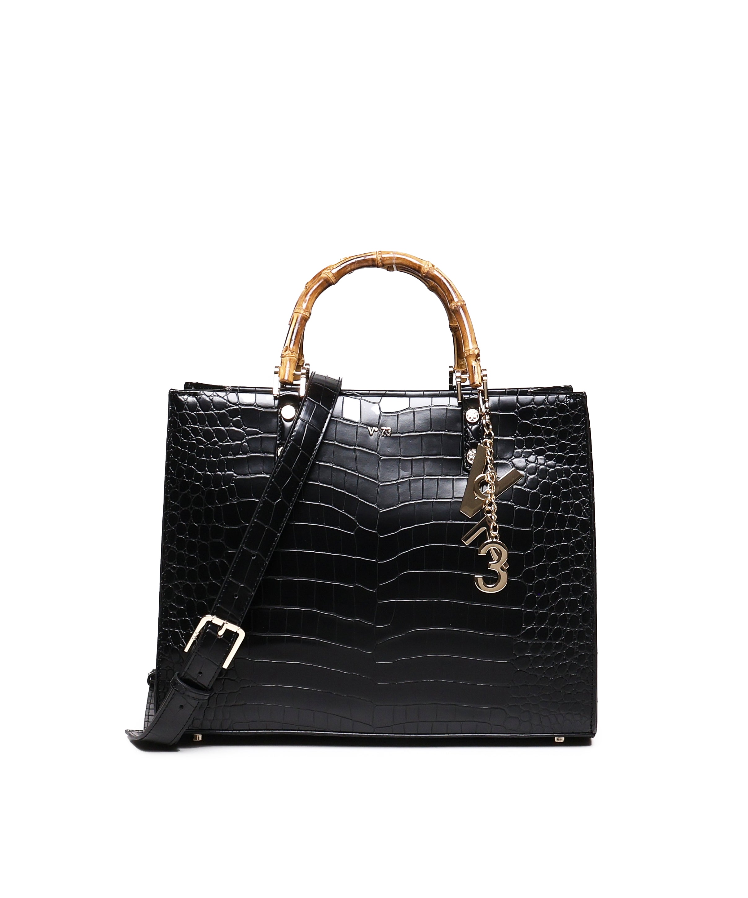 Borsa Perla con manici in bambù 73BS64202C PERLANERO V° 73 
