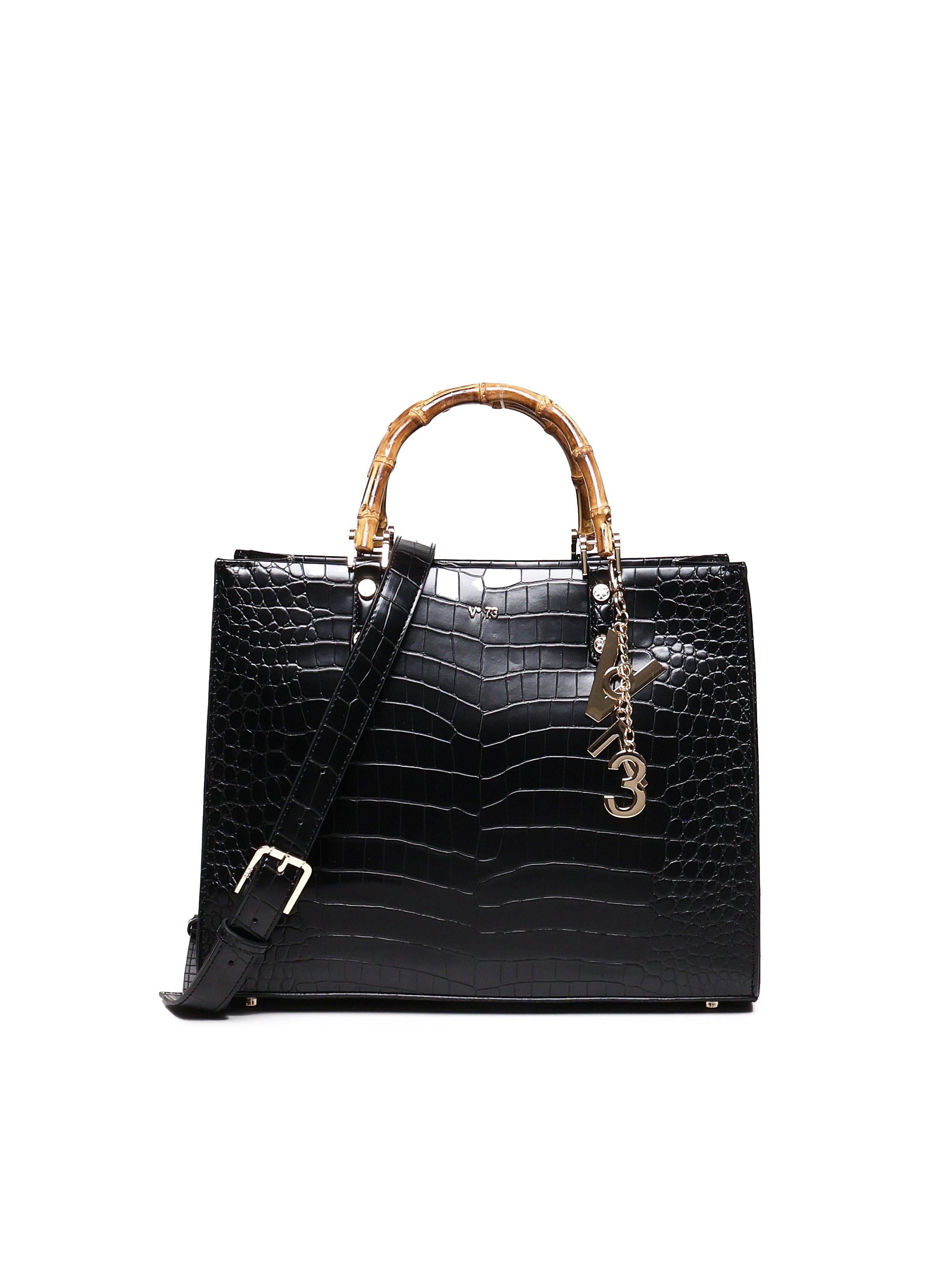 Borsa Perla con manici in bambù 73BS64202C PERLANERO V° 73 