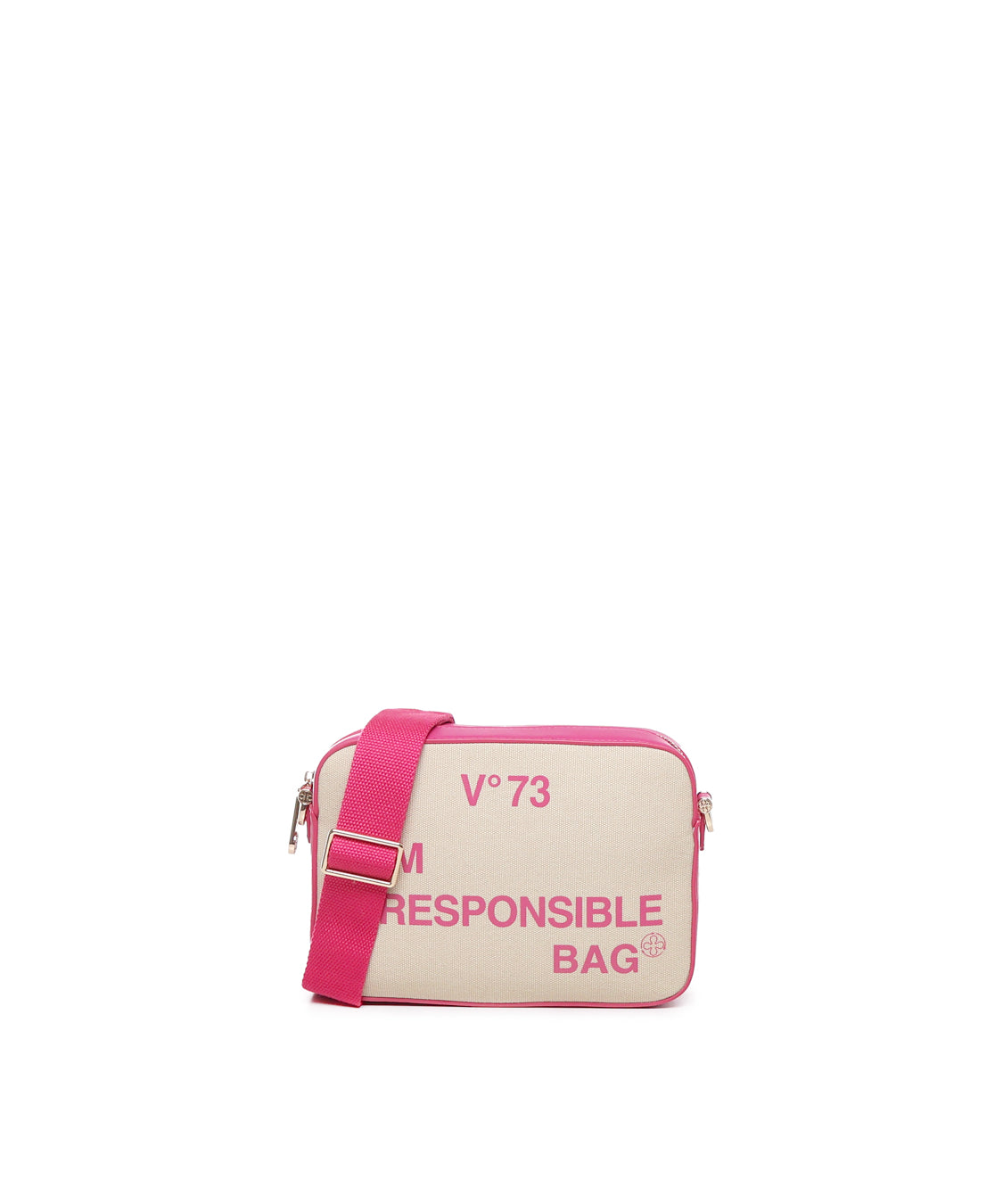 RESPONSIBILITY BIS shoulder bag 73BS6AF04 RESPONSIBILITY BISNATURALE/FUXIA V° 73 