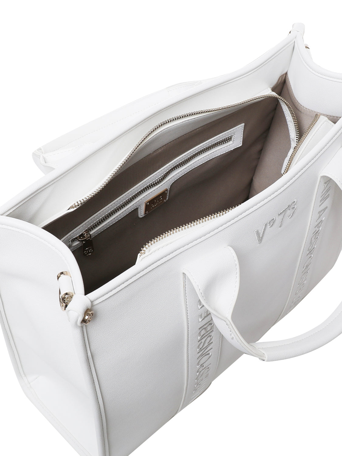 Borsa tote Echo 73 73BS7HD01 ECHO 73BIANCO V° 73 