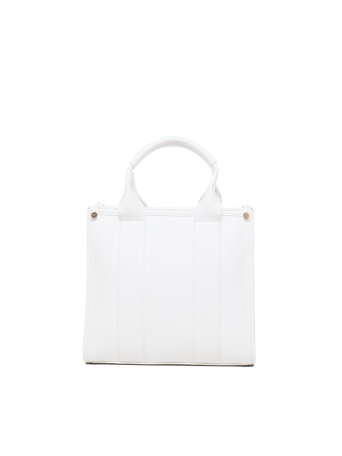 Borsa tote con ricamo 73BS7HD02 ECHO 73 BIANCO V° 73 