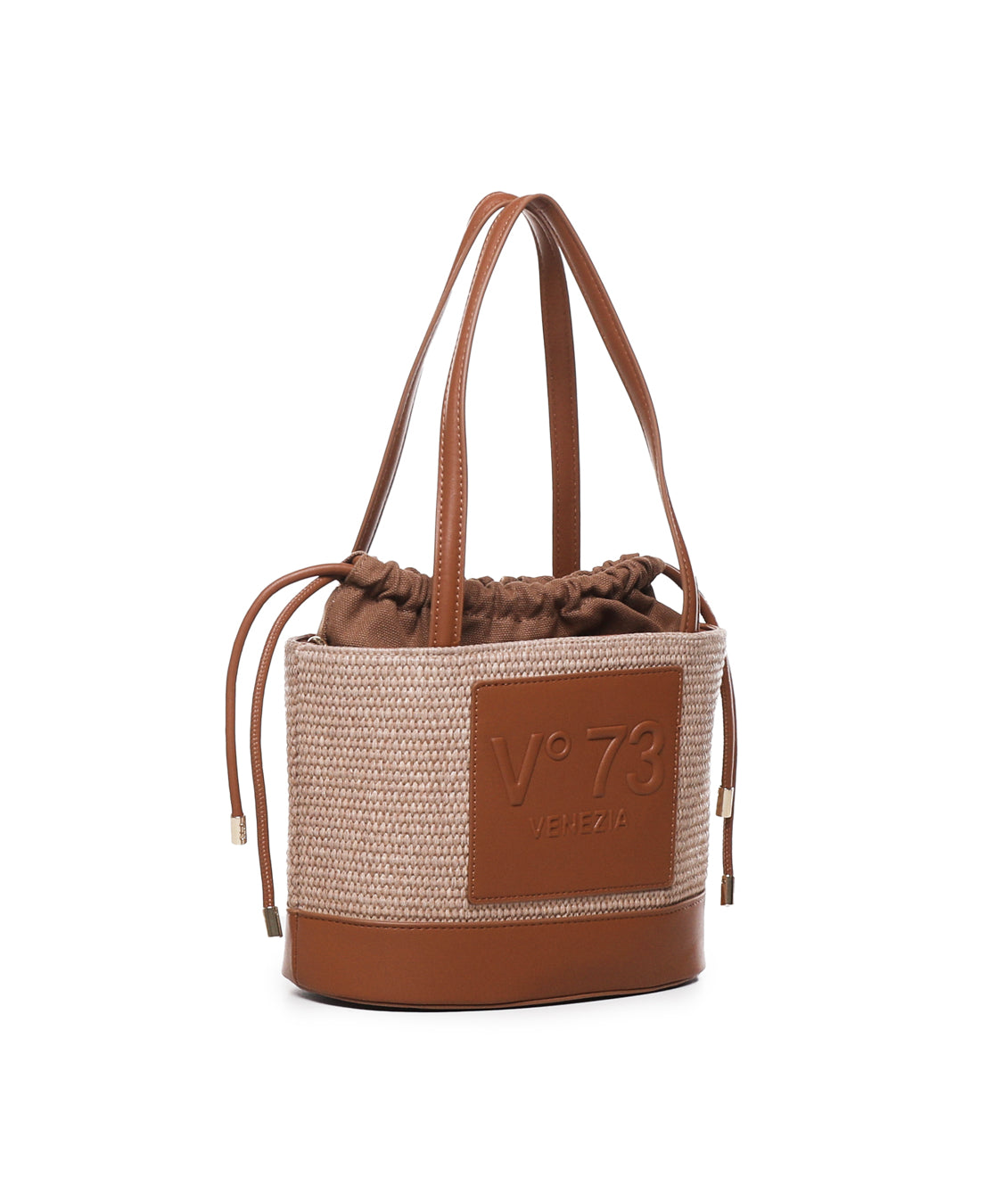 Borsa shopping Cat 73BS7OG02 CATNATURALE/CUOIO V° 73 