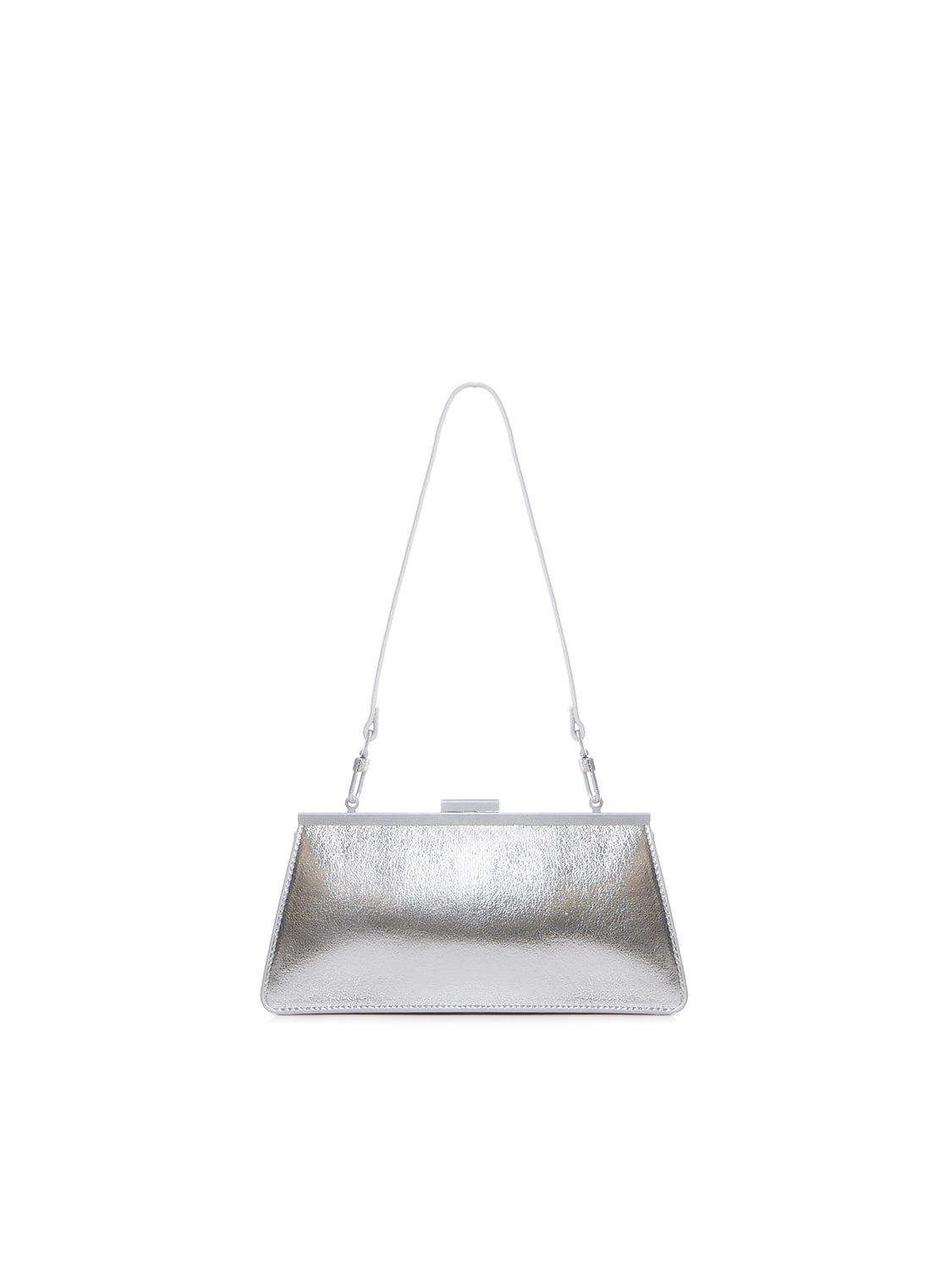Clutch Crow Sports metallizzata 73BS7Q302 CROWARGENTO V° 73 