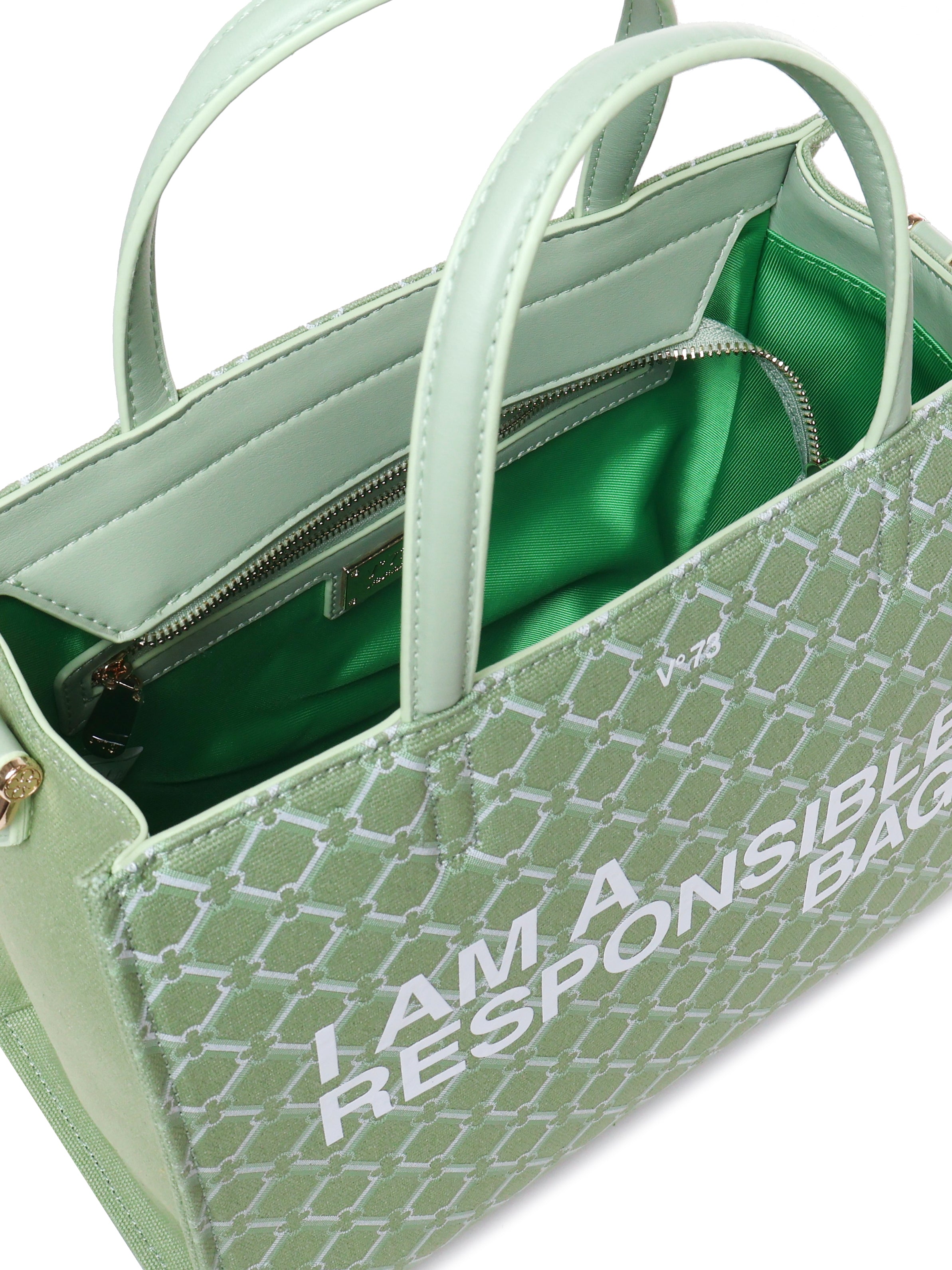 Shopping bag Responsibility 73BS7Q901 RESPONSIBILITY LOGOSALVIA V° 73 