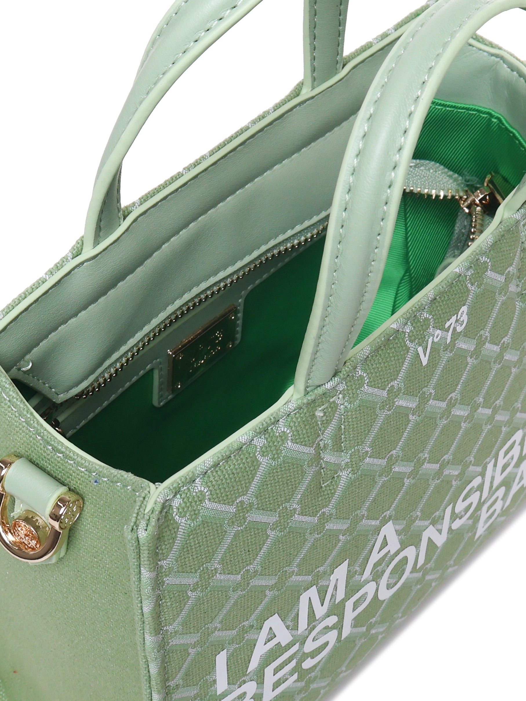 Shopping bag Responsibility 73BS7Q902 RESPONSIBILITY LOGOSALVIA V° 73 