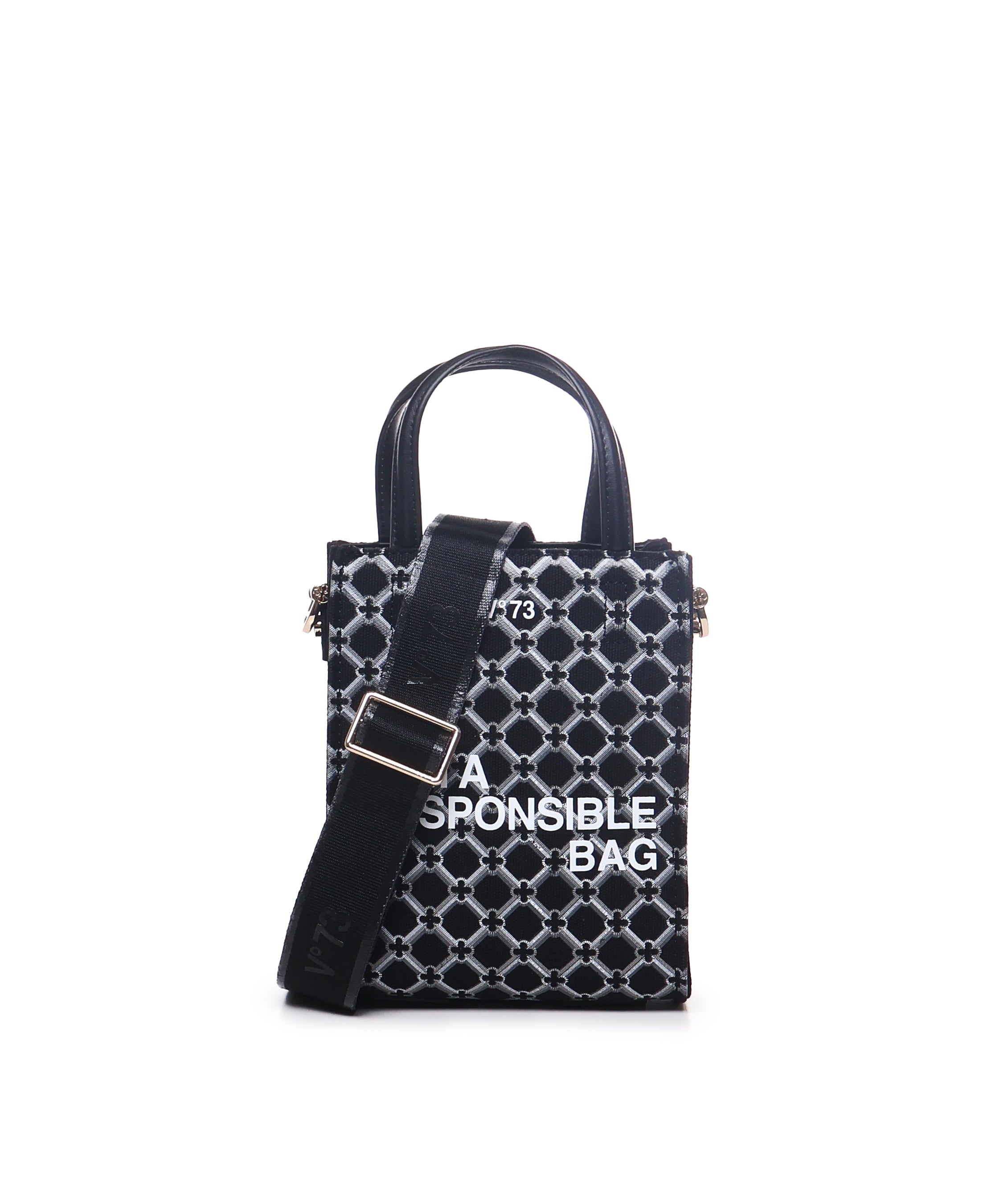Shopping bag Responsibility 73BS7Q903 RESPONSIBILITY LOGONERO V° 73 