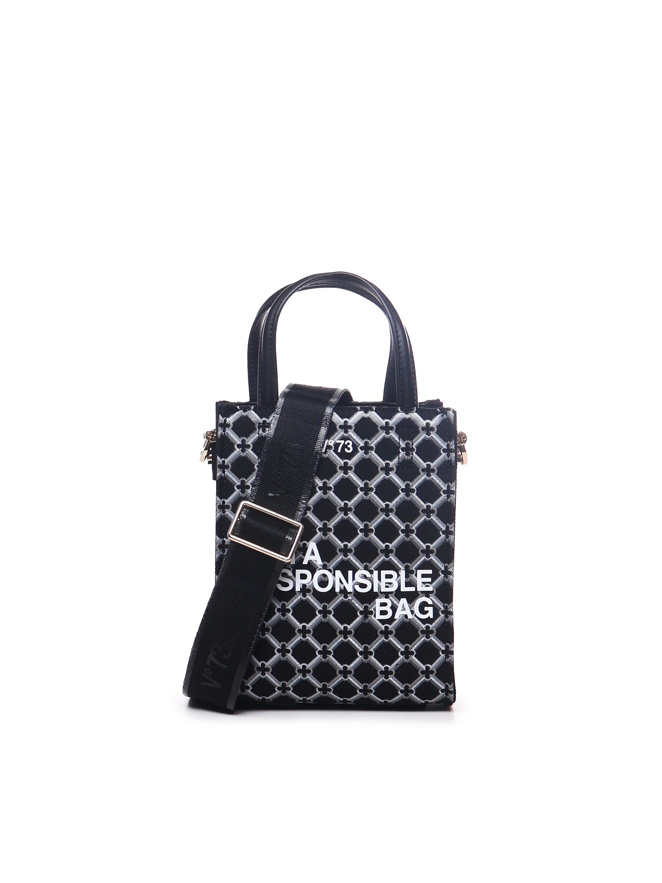 Shopping bag Responsibility 73BS7Q903 RESPONSIBILITY LOGONERO V° 73 