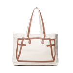 Borsa tote I am responsible 73BS7UH01 RESPONSIBILITY MUSTNATURALE/CUOIO V° 73 
