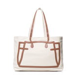 Borsa tote I am responsible 73BS7UH01 RESPONSIBILITY MUSTNATURALE/CUOIO V° 73 