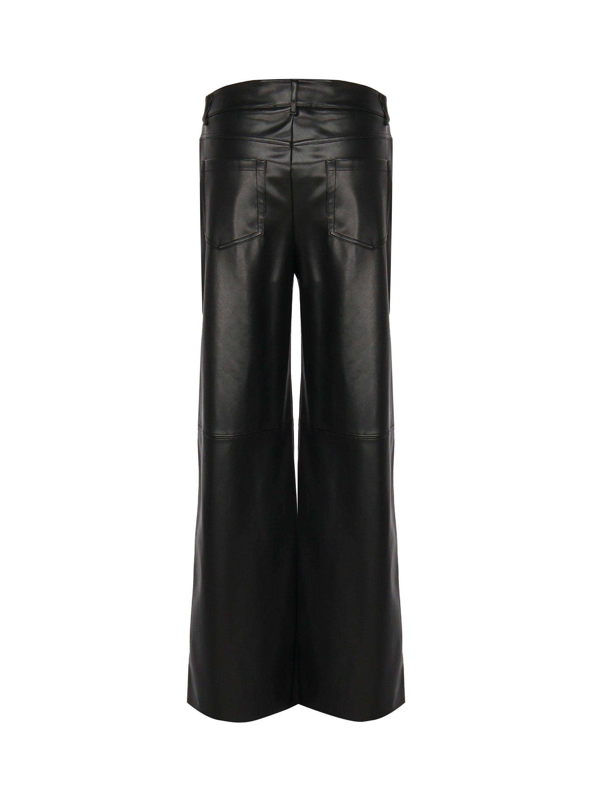 Pantalone ampio in tessuto spalmato<BR/> 2519781051600 008 'S MAX MARA 