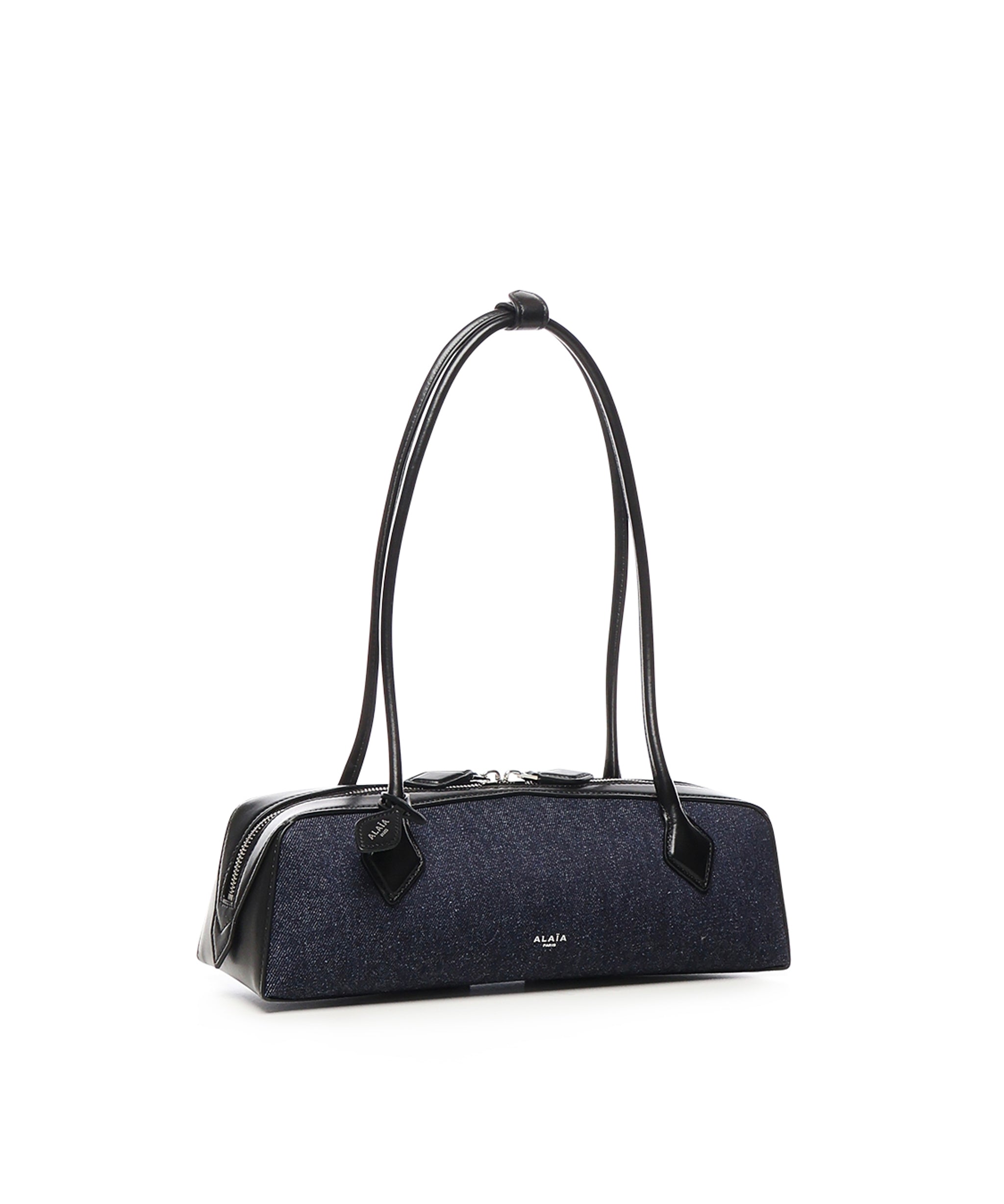 Borsa le Teckel media in denim AA1S06033CA384 516 ALAIA 