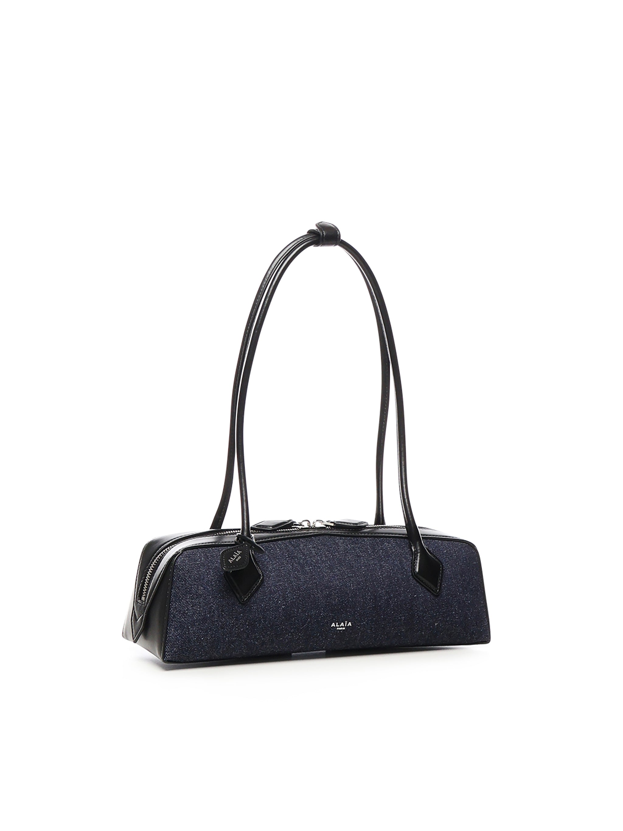 Borsa le Teckel media in denim AA1S06033CA384 516 ALAIA 
