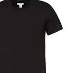 T-shirt in cotone AA9H0431J0105 995 ALAIA 