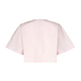 T-shirt in taffetà AA9H1193W039A 416 ALAIA 