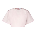 T-shirt in taffetà AA9H1193W039A 416 ALAIA 