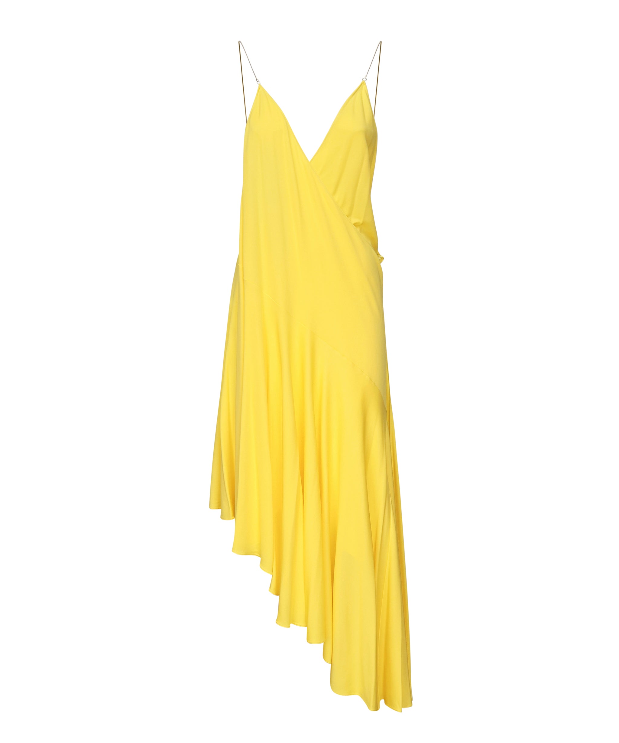 Abito sottoveste asimmetrico in jersey AA9R2588J077A 235 ALAIA 