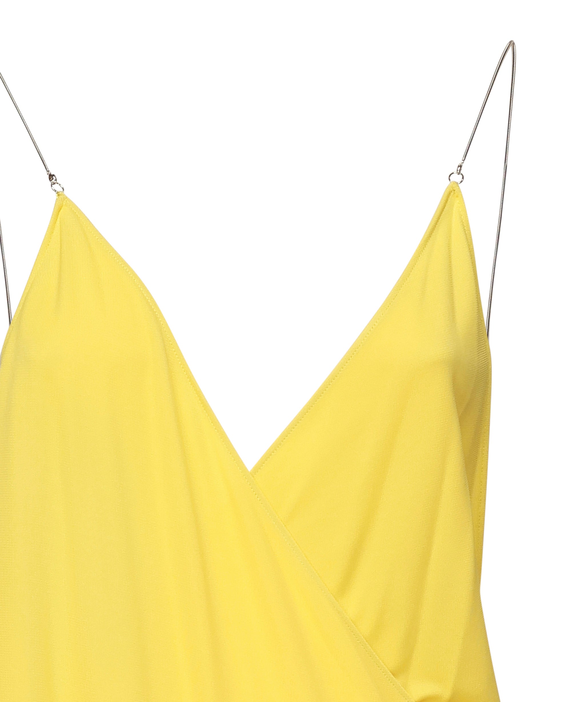 Abito sottoveste asimmetrico in jersey AA9R2588J077A 235 ALAIA 