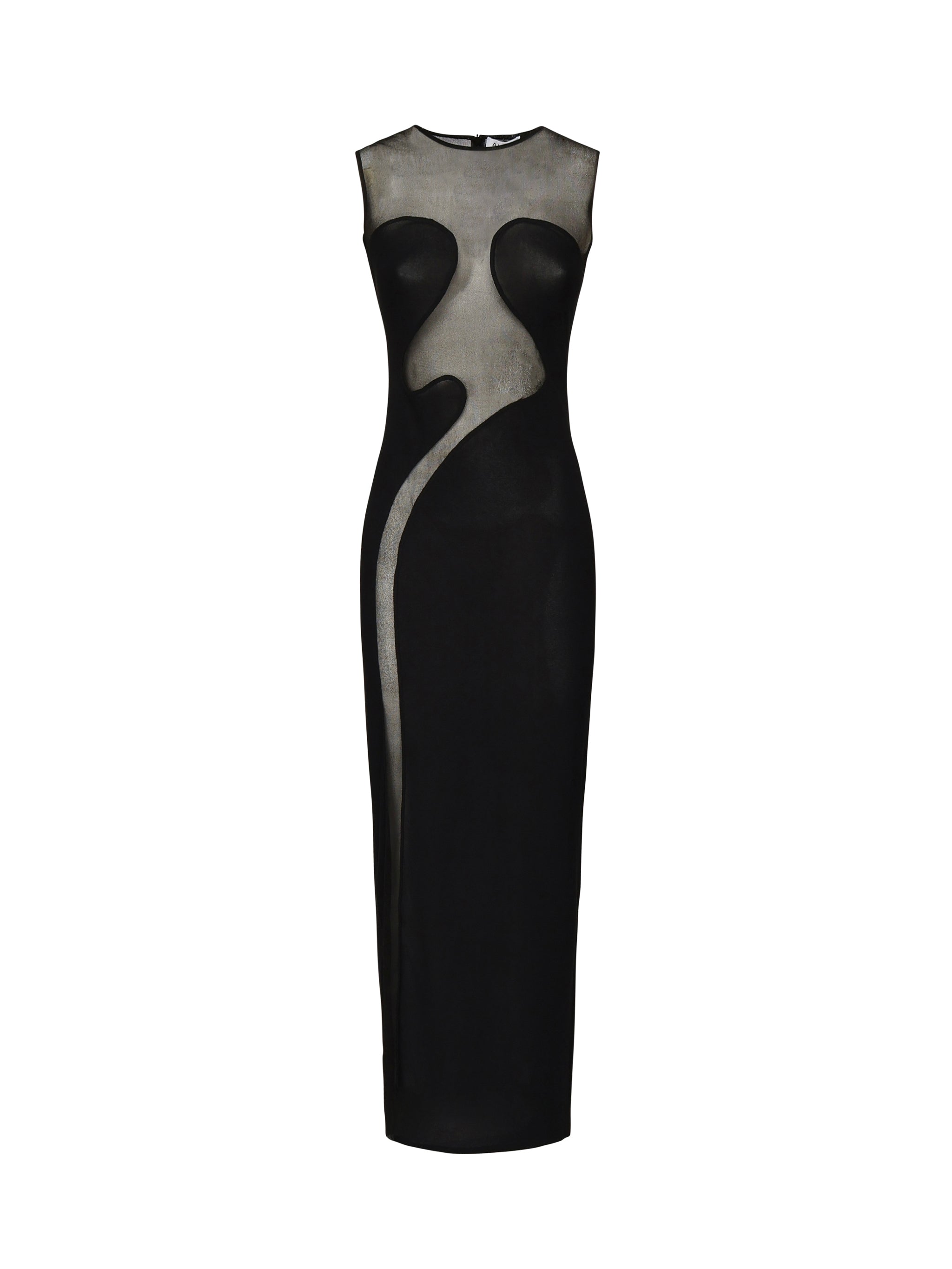 ABITO SAGOMATO BODY CONSCIOUS IN MAGLIA AA9R2654K061A 995 ALAIA 