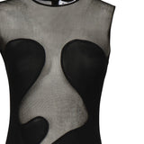 ABITO SAGOMATO BODY CONSCIOUS IN MAGLIA AA9R2654K061A 995 ALAIA 