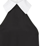Vestito Irina asimmetrico AUS5IRINA BLACK ALBERTO AUDENINO 