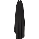 Vestito Irina asimmetrico AUS5IRINA BLACK ALBERTO AUDENINO 