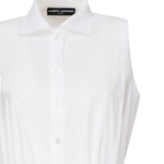 Vestito chemisier Lily in cotone AUS5LILYW WHITE ALBERTO AUDENINO 