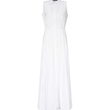 Vestito chemisier Lily in cotone AUS5LILYW WHITE ALBERTO AUDENINO 