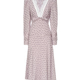 Abito con stampa rose FABX3985F4464 1911 ALESSANDRA RICH 