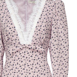 Abito con stampa rose FABX3985F4464 1911 ALESSANDRA RICH 