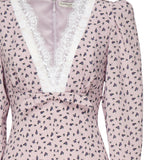 Abito con stampa rose FABX3985F4464 1911 ALESSANDRA RICH 