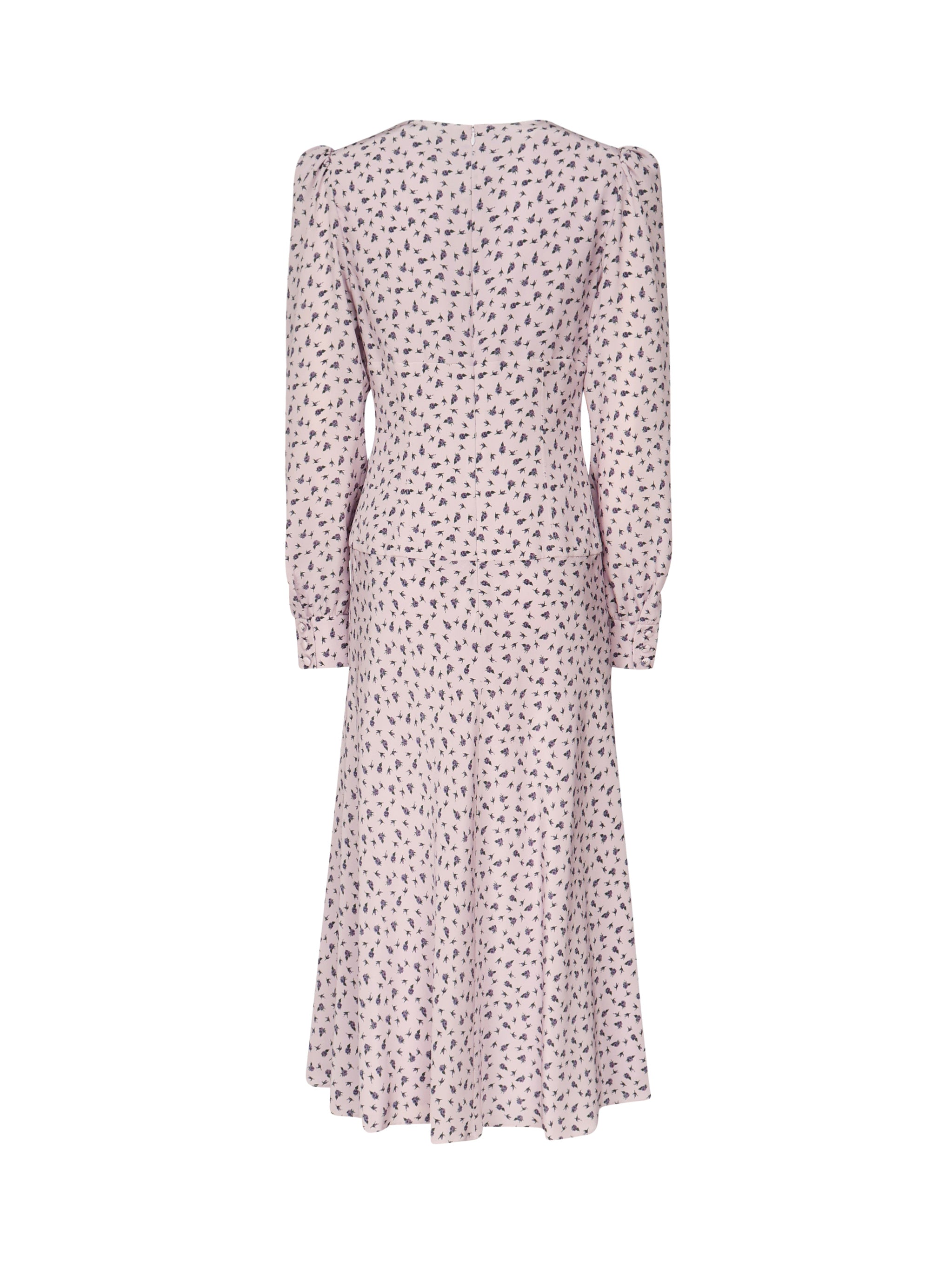 Abito con stampa rose FABX3985F4464 1911 ALESSANDRA RICH 