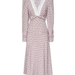 Abito con stampa rose FABX3985F4464 1911 ALESSANDRA RICH 