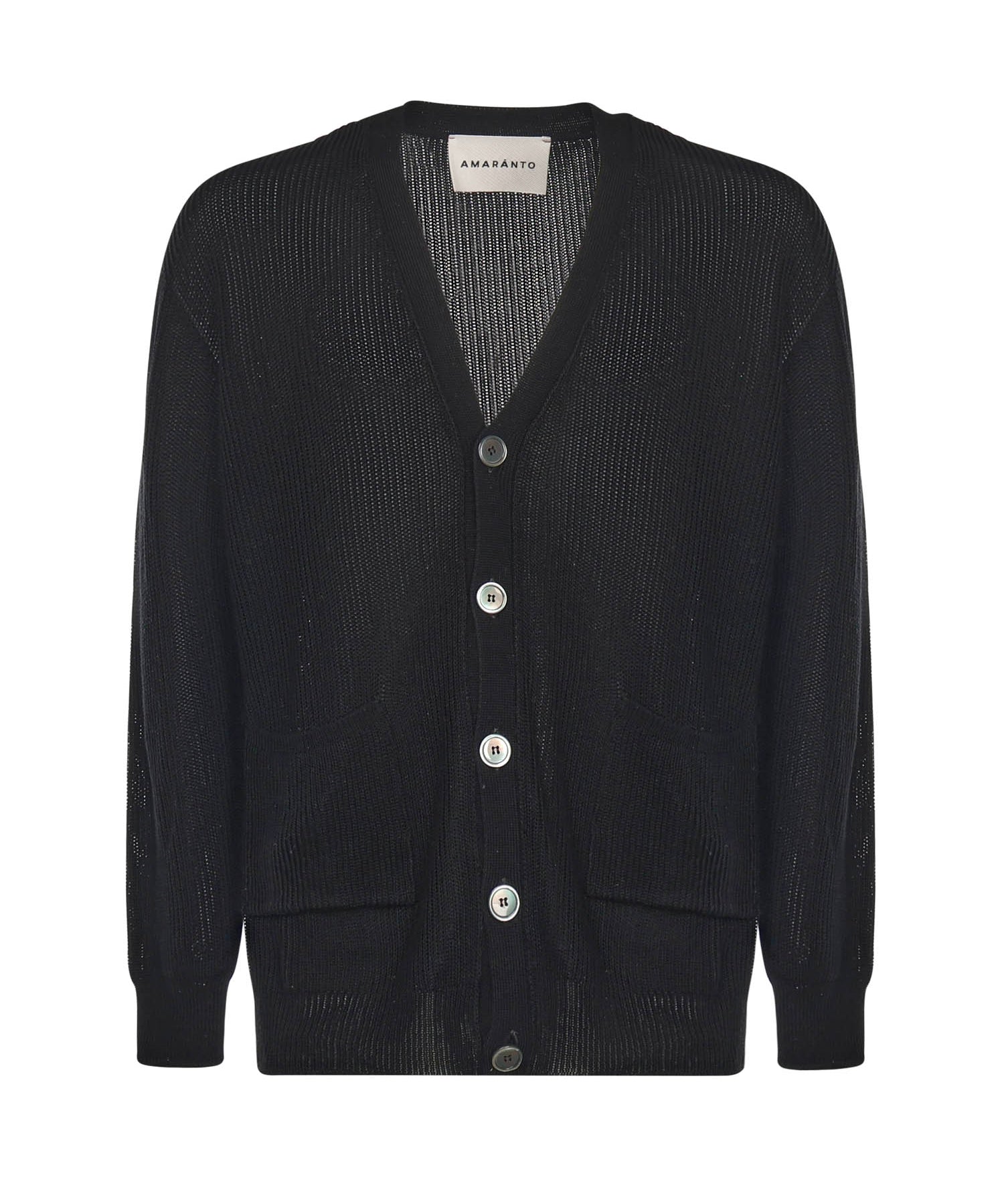 Cardigan in cotone B9D0010 99 AMARANTO 