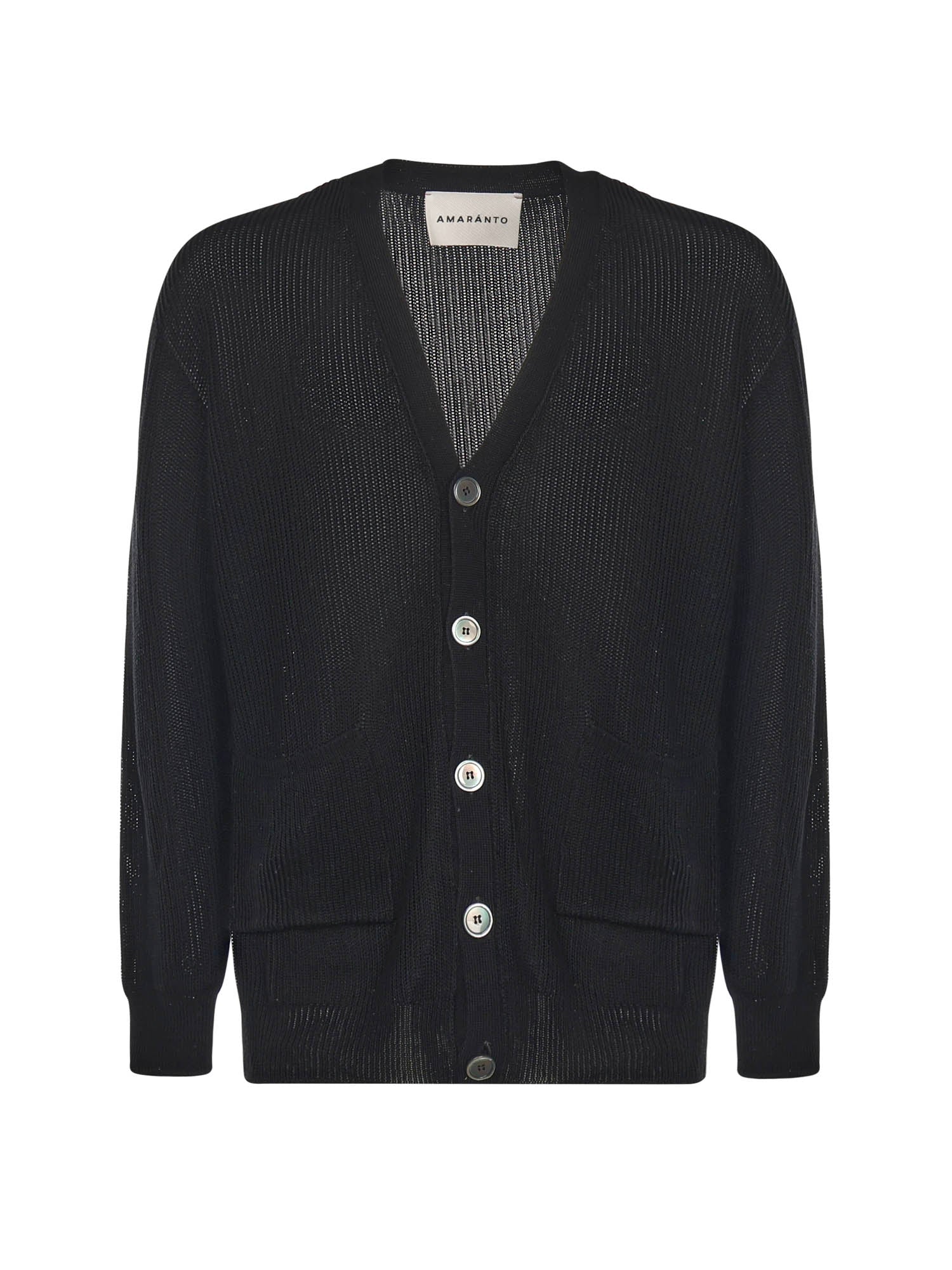 Cardigan in cotone B9D0010 99 AMARANTO 