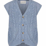 Gilet in cotone<BR/> B9D0038 86M AMARANTO 