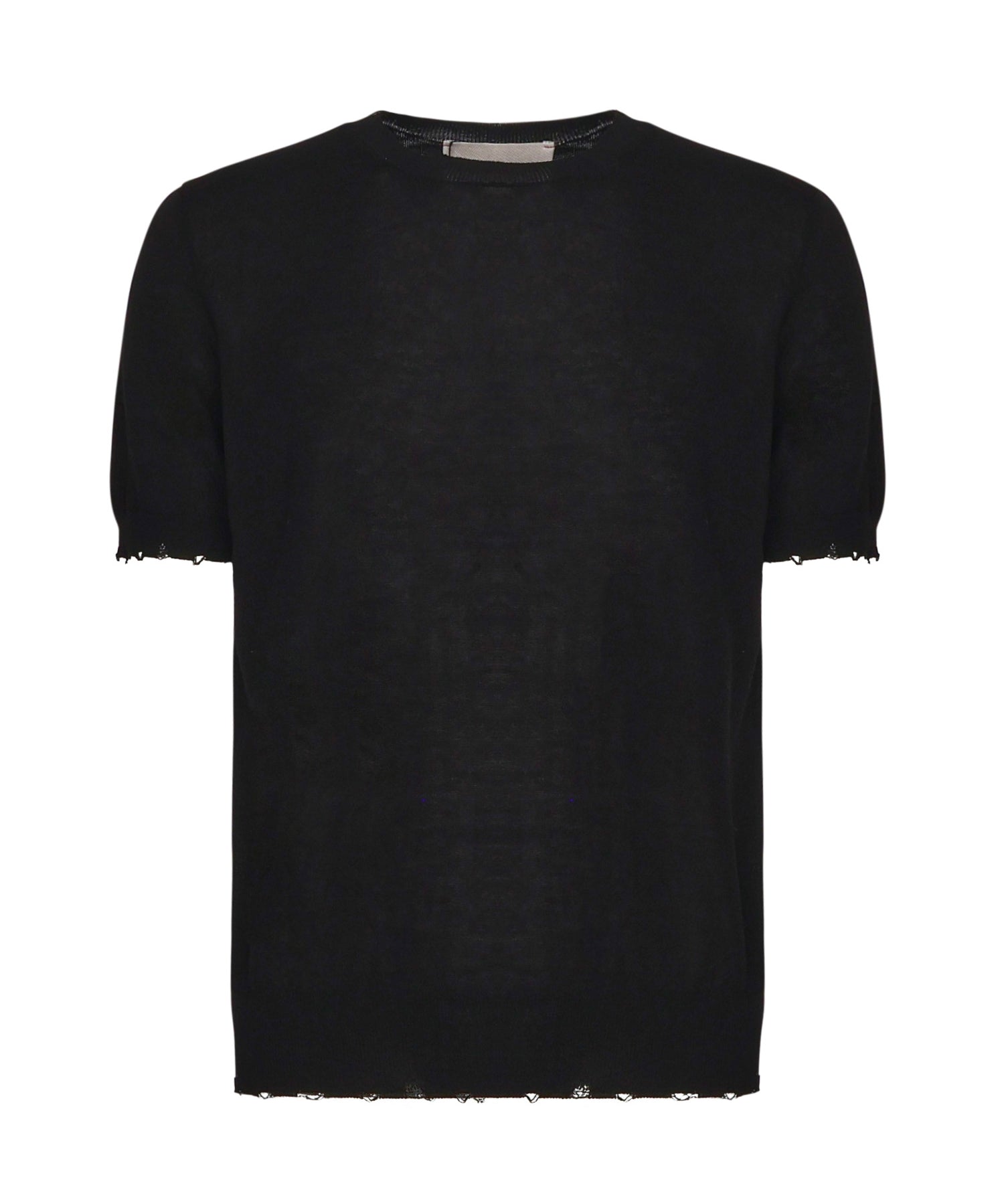 T-shirt in cotone B9D0058 99 AMARANTO 