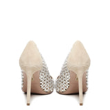 Décolleté in suede con cristalli CTAHIGP0 SUENND AQUAZZURA 