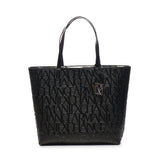 Borsa shopper con logo allover 942650 CC79400020 ARMANI EXCHANGE 