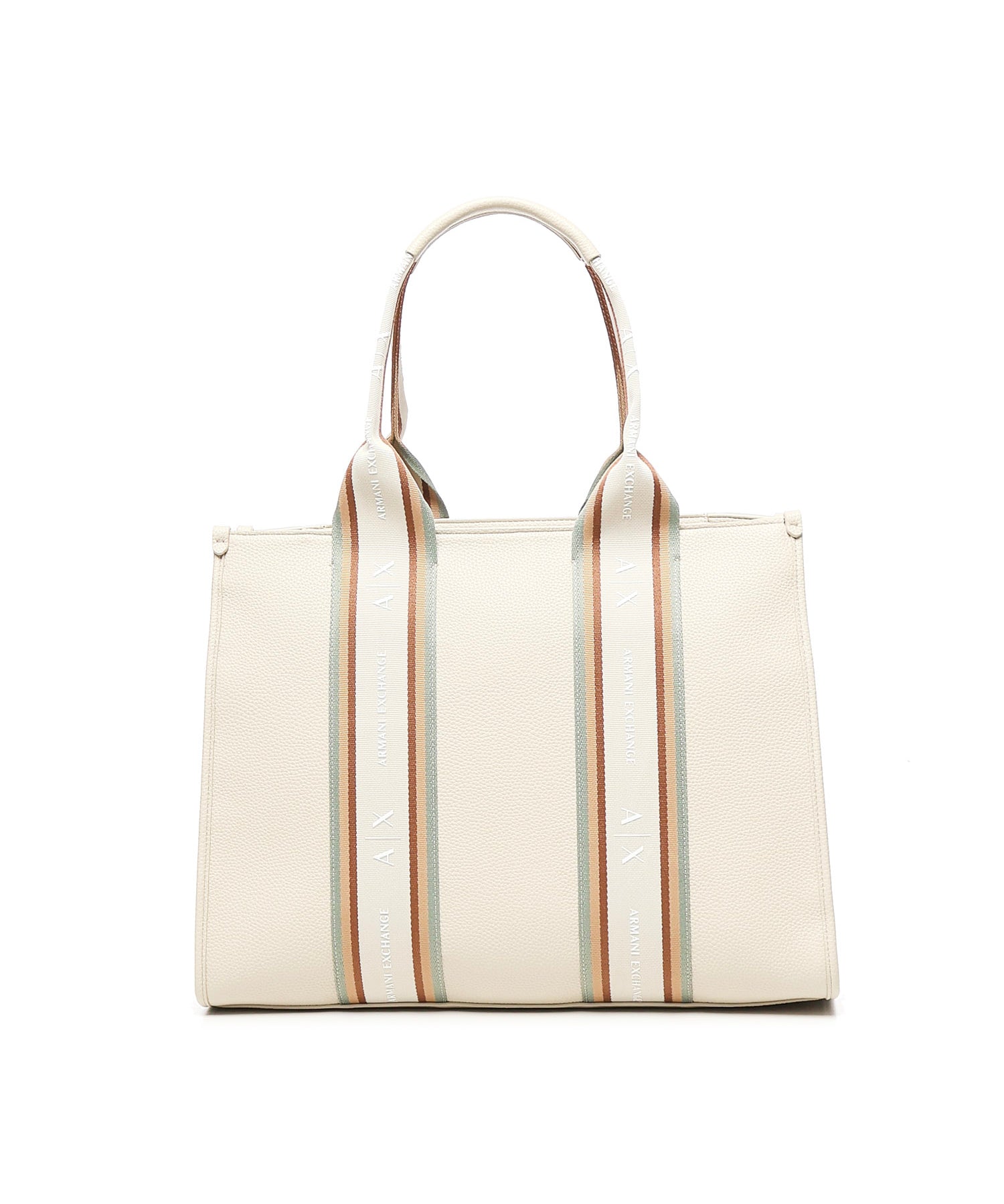 Tote bag con bande a contrasto<BR/> XW000934 AF13685M8126 ARMANI EXCHANGE 