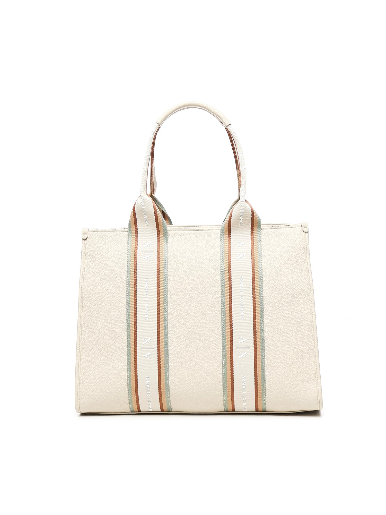 Tote bag con bande a contrasto<BR/> XW000934 AF13685M8126 ARMANI EXCHANGE 