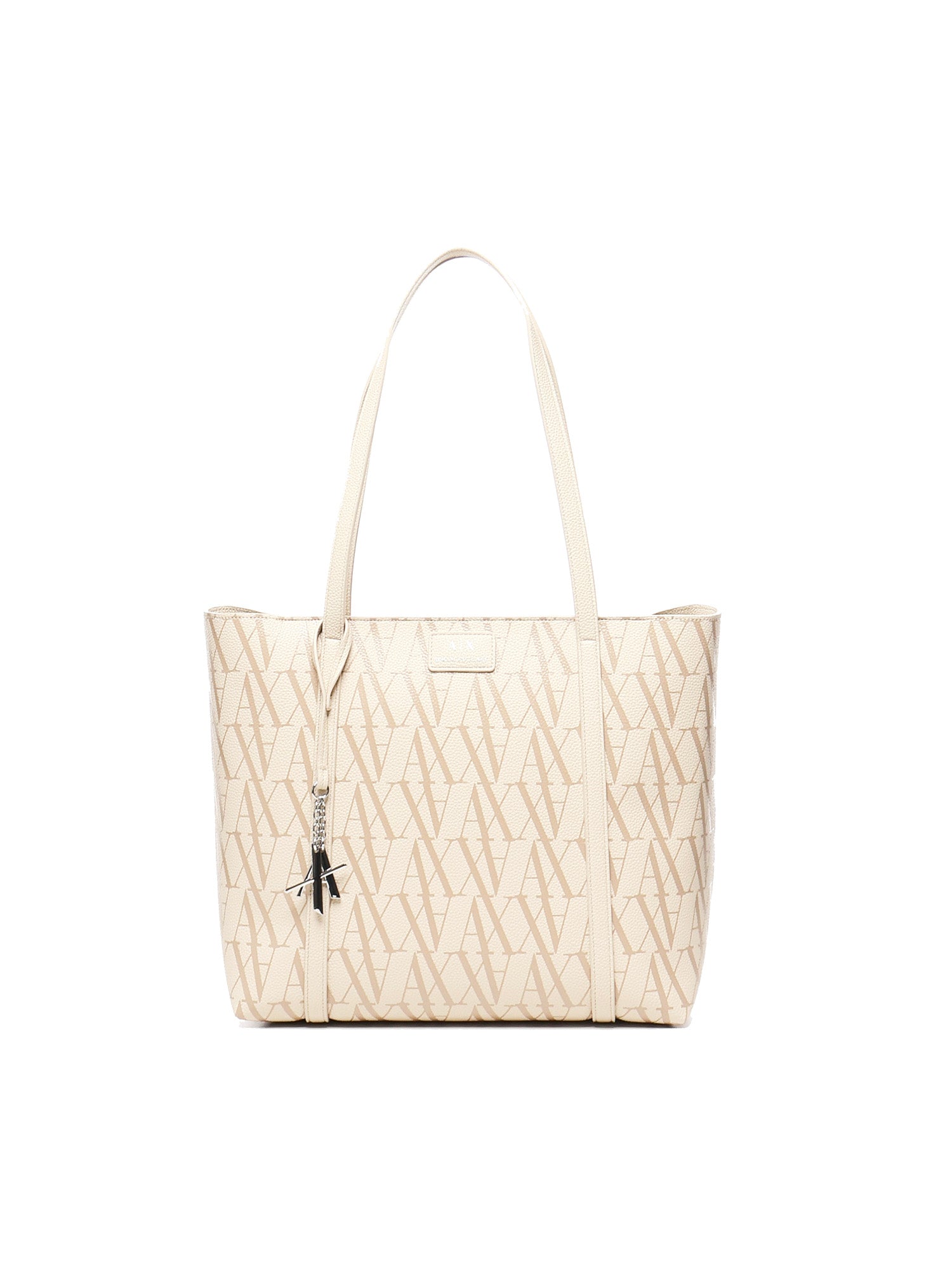 Tote Bag logo all-over XW001199 AF15325F8035 ARMANI EXCHANGE 