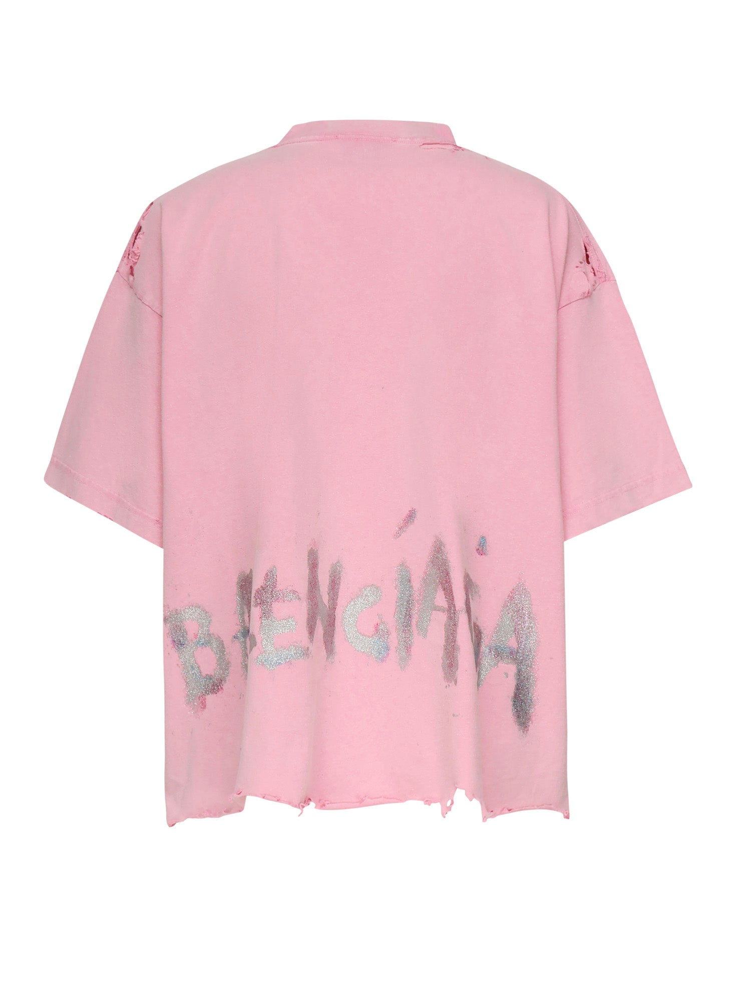T-shirt cropped nail polish 783399 TSVD52014 BALENCIAGA 