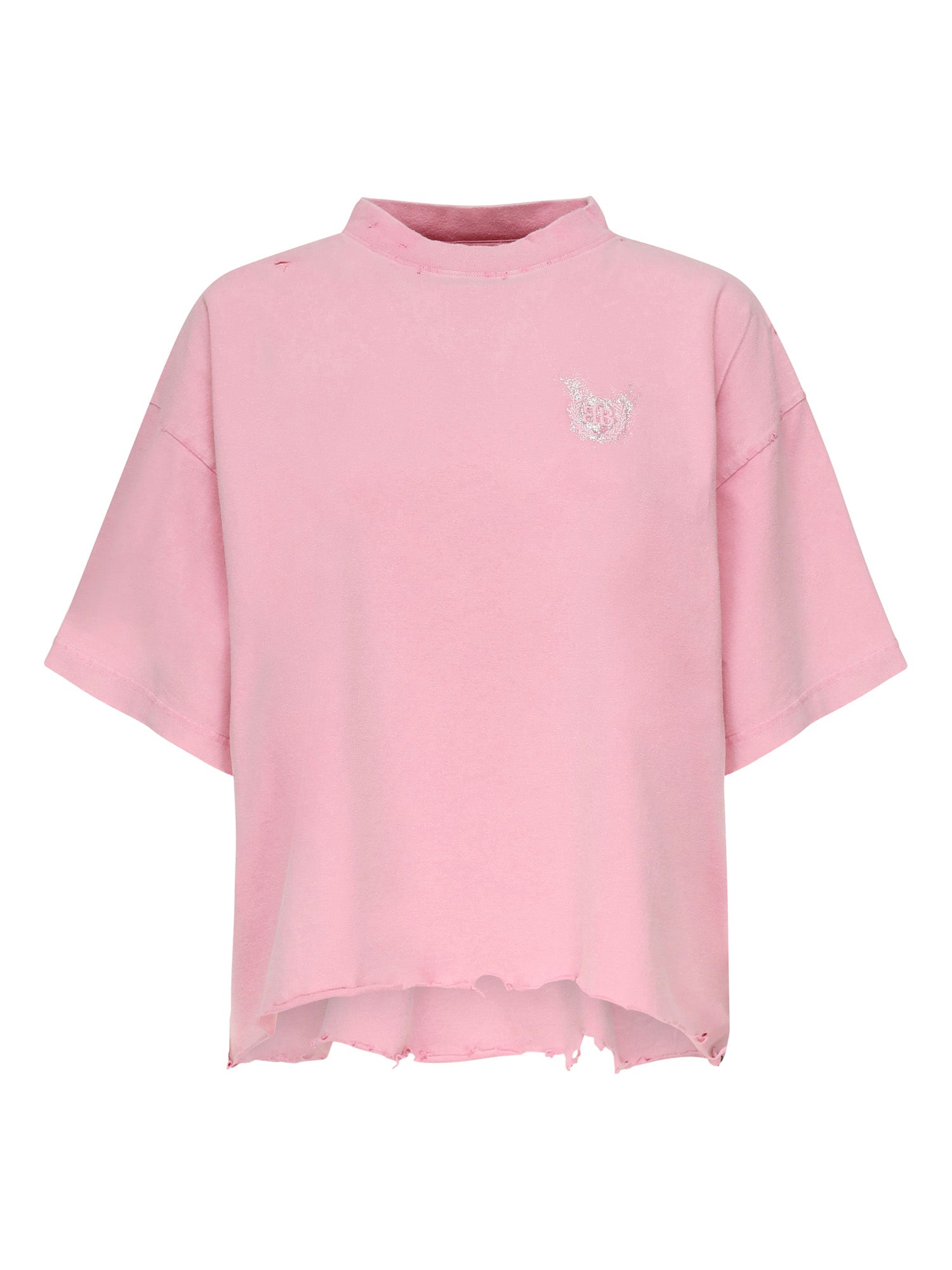 T-shirt cropped nail polish 783399 TSVD52014 BALENCIAGA 