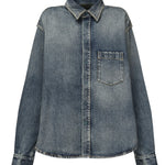 Camicia in cotone con Tasca sul Petto 783691 THW254245 BALENCIAGA 