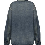 Camicia in cotone con Tasca sul Petto 783691 THW254245 BALENCIAGA 