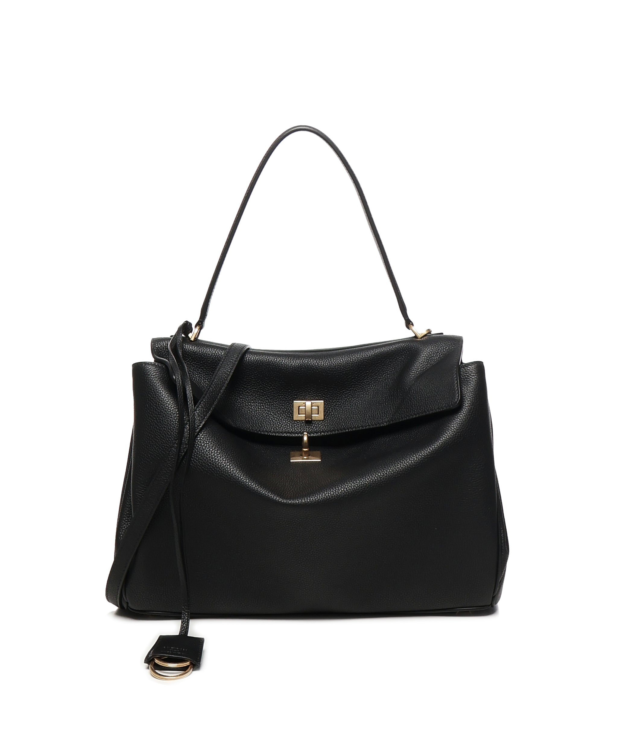 Borsa Rodeo Media in pelle di vitello martellata 789772 2ABV51000 BALENCIAGA 
